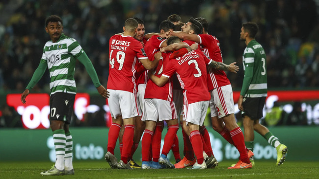 Cuộc chạm trán gay cấn giữa Sporting CP vs SL Benfica  